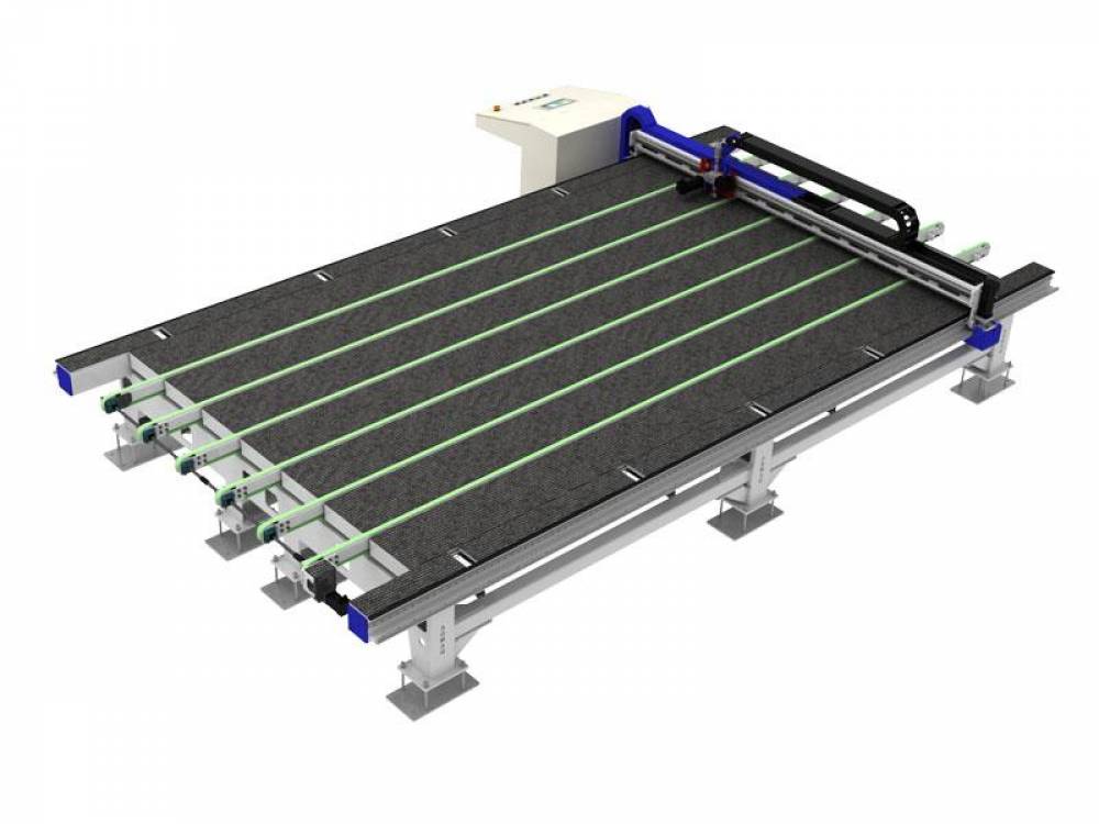 Mesa de Corte Automático para Vidros Planos Jumbo e Fantasia