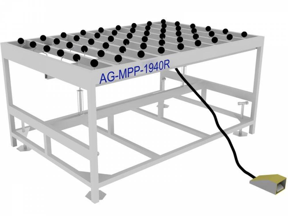 Mesa Posicionador Pneumática para Furação Individual