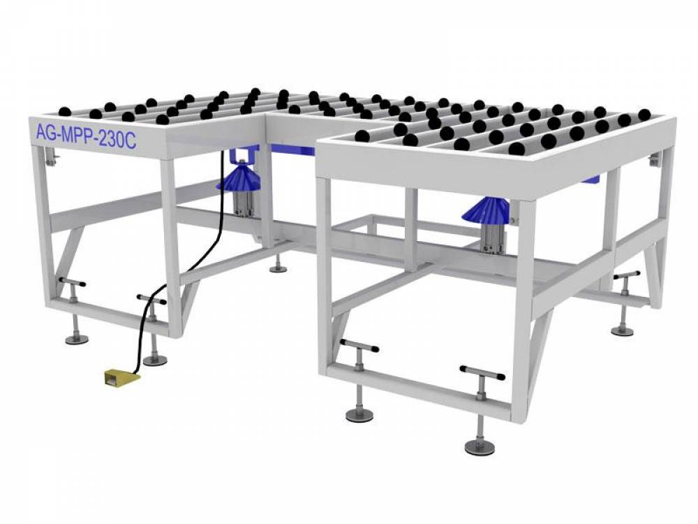 Mesa Posicionadora Pneumática para Furação Modelo C