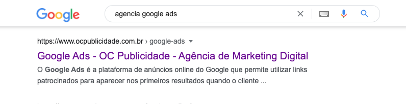 Agencia Google Ads