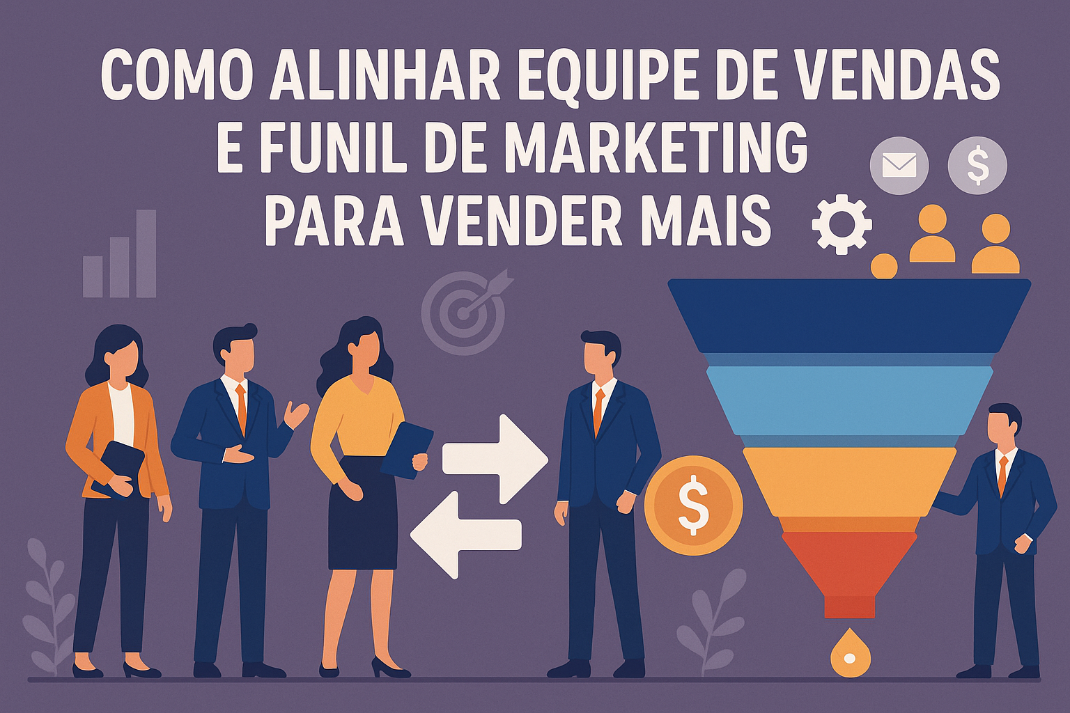 Como Alinhar Equipe de Vendas e Funil de Marketing Para Vender Mais
